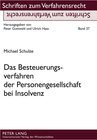 Buchcover Das Besteuerungsverfahren der Personengesellschaft bei Insolvenz