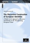 Buchcover The Discursive Construction of European Identities