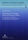 Buchcover Psycholinguistic Thought Meets Sociocultural Theory