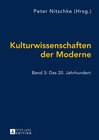 Buchcover Kulturwissenschaften der Moderne