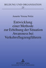 Buchcover Entwicklung einer Methode zur Erhöhung der Situation Awareness bei Verkehrsflugzeugführern