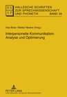 Buchcover Interpersonelle Kommunikation: Analyse und Optimierung