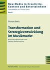 Buchcover Transformation und Strategieentwicklung im Musikmarkt