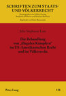 Buchcover Die Behandlung von «illegalen Kämpfern» im US-Amerikanischen Recht und im Völkerrecht