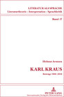 Buchcover Karl Kraus