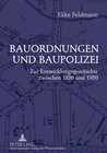 Buchcover Bauordnungen und Baupolizei