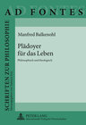 Buchcover Plädoyer für das Leben