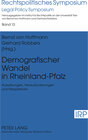 Buchcover Demografischer Wandel in Rheinland-Pfalz