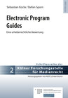 Buchcover Electronic Program Guides