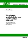 Buchcover Platzierung und Lokalisierung von Objekten im Raum