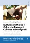 Buchcover Kulturen im Dialog II- Culture in Dialogo II- Cultures in Dialogue II