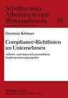 Buchcover Compliance-Richtlinien im Unternehmen