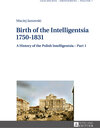 Buchcover Birth of the Intelligentsia – 1750–1831