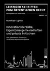 Buchcover Innovationsbereiche, Eigentümergemeinschaften und private Initiativen