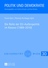 Buchcover Die Rolle der EU-Außenpolitik im Kosovo (1989-2010)
