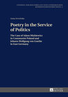 Buchcover Poetry in the Service of Politics