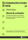 Buchcover «Moral de actitudes»