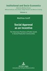 Buchcover Social Approval as an Incentive
