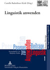 Buchcover Linguistik anwenden