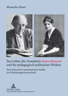 Buchcover Das Leben der Sozialistin Anna Siemsen und ihr pädagogisch-politisches Wirken