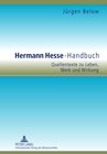 Buchcover Hermann Hesse-Handbuch