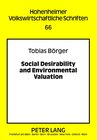 Buchcover Social Desirability and Environmental Valuation