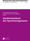 Buchcover Handwörterbuch des Sportmanagements