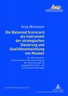 Buchcover Die Balanced Scorecard als Instrument der strategischen Steuerung und Qualitätsentwicklung von Museen