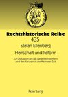 Buchcover Herrschaft und Reform