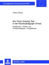 Buchcover Der «Piano Grading Test» in der Klavierpädagogik Chinas