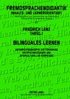 Buchcover Bilinguales Lernen