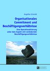 Buchcover Organisationales Commitment und Beschäftigungsverhältnisse