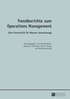 Buchcover Trendberichte zum Operations Management