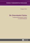 Buchcover Die Erkennbarkeit Gottes