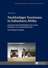 Buchcover Nachhaltiger Tourismus in Subsahara-Afrika