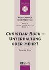 Buchcover «Christian Rock» – Unterhaltung oder mehr?