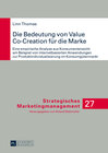 Buchcover Die Bedeutung von Value Co-Creation für die Marke