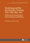 Buchcover Bezirkstag und Rat des Bezirkes Potsdam 1952–1990 (Rep. 401)