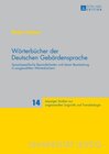 Buchcover Wörterbücher der Deutschen Gebärdensprache
