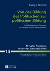 Buchcover Von der Bildung des Politischen zur politischen Bildung