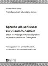 Buchcover Sprache als Schlüssel zur Zusammenarbeit