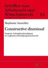 Buchcover Constructive dismissal