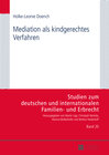 Buchcover Mediation als kindgerechtes Verfahren