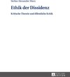 Buchcover Ethik der Dissidenz