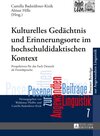 Buchcover Kulturelles Gedächtnis und Erinnerungsorte im hochschuldidaktischen Kontext