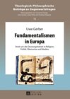 Buchcover Fundamentalismen in Europa