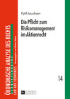 Buchcover Die Pflicht zum Risikomanagement im Aktienrecht
