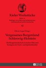 Buchcover Vergessenes Burgenland Schleswig-Holstein