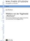 Buchcover Walthers von der Vogelweide «Reichston»
