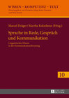 Buchcover Sprache in Rede, Gespräch und Kommunikation